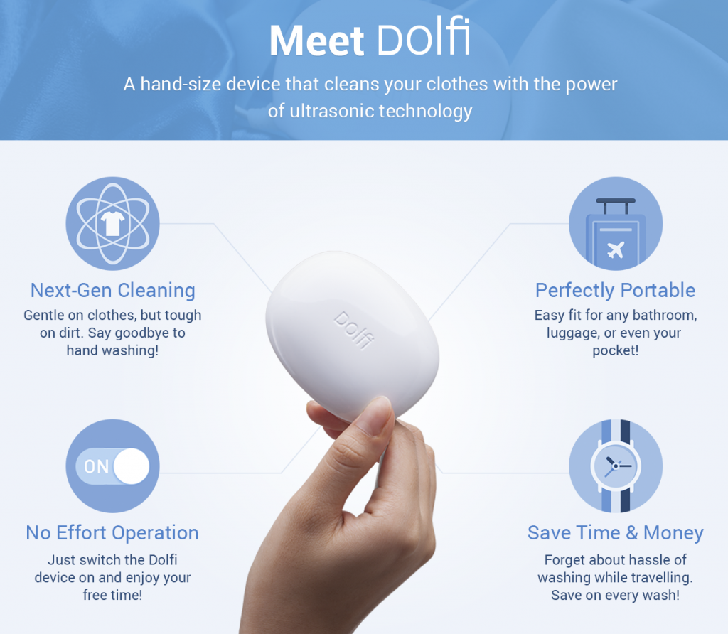 Dolfi washing device