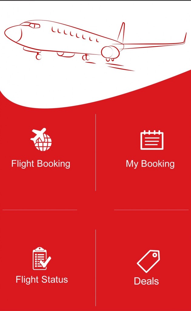 SpiceJet Mobile App UI