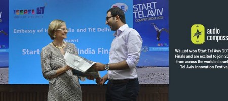 AudioCompass is the winner of Start Tel Aviv – India Finals