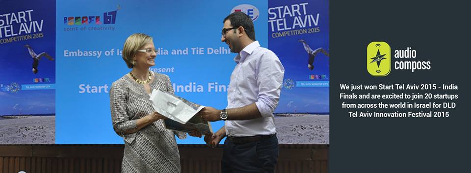 AudioCompass is the winner of Start Tel Aviv – India Finals