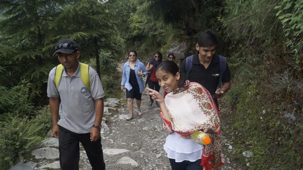 Tanu story trek Triund