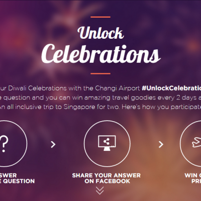 Changi Airport joins India in celebrating Diwali with #UnlockCelebrations contest