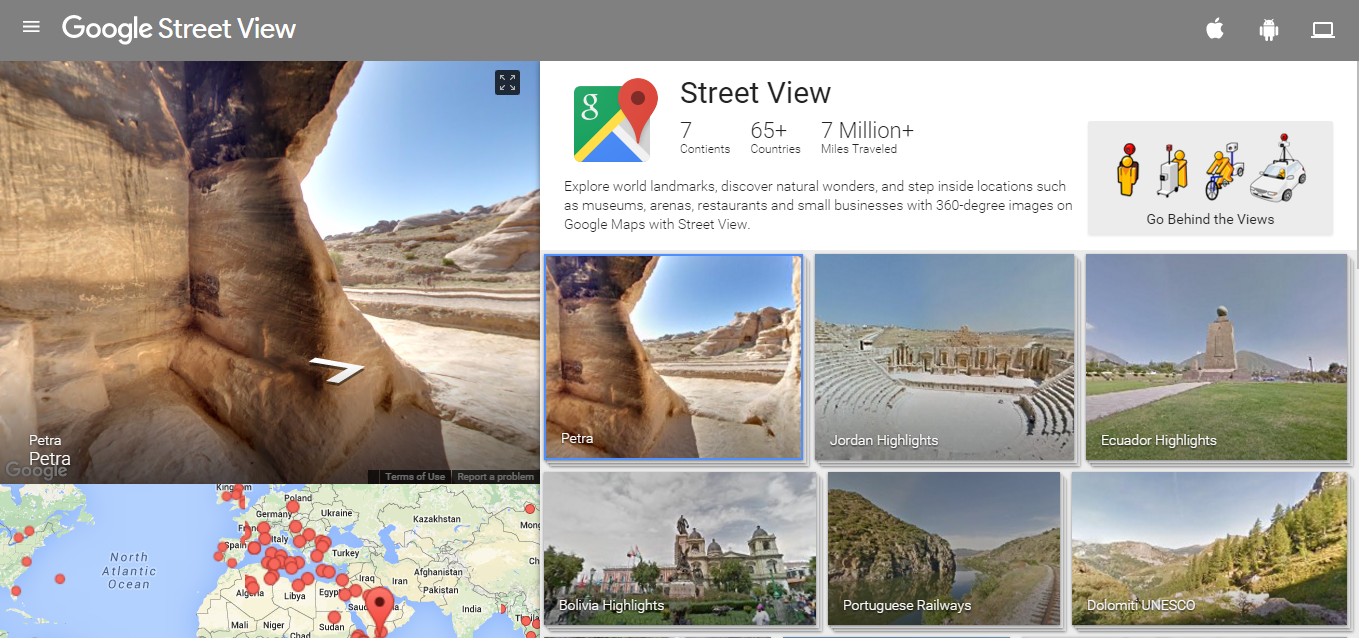 Google Street View reaches Jordan and launches the biggest project in the Arab world