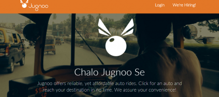 Auto rickshaw aggregator Jugnoo raised $5.5 Mn in series B round