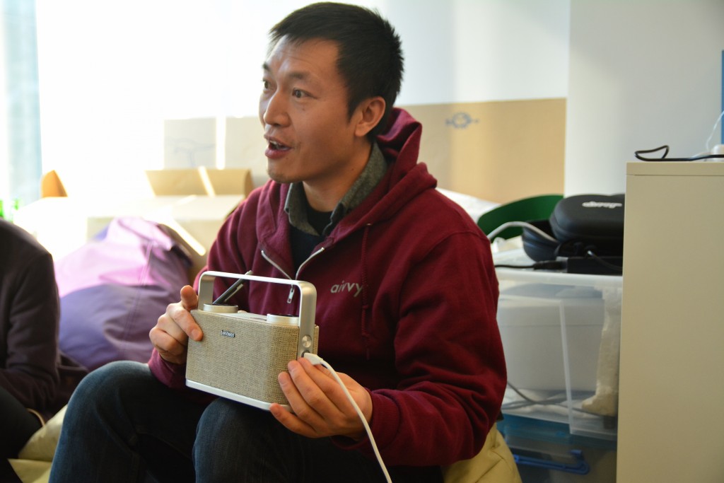 Isaac Mao at HongKong Science and Technology Park