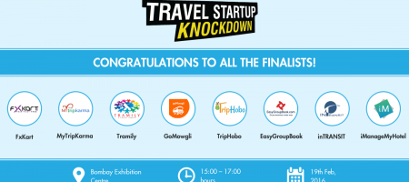 Announcing the finalists of the first Travel Startup Knockdown in Mumbai