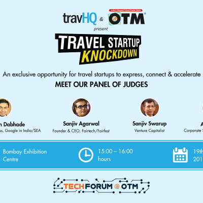 Announcing the judges for first Travel Startup Knockdown