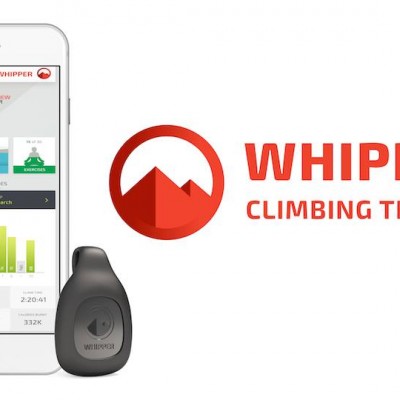 The Whipper whips out the best of the tracking experience for climbers