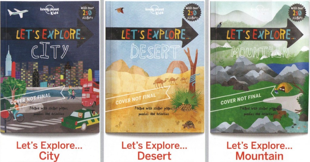 Some of the upcoming titles under Lonely Planet Kids