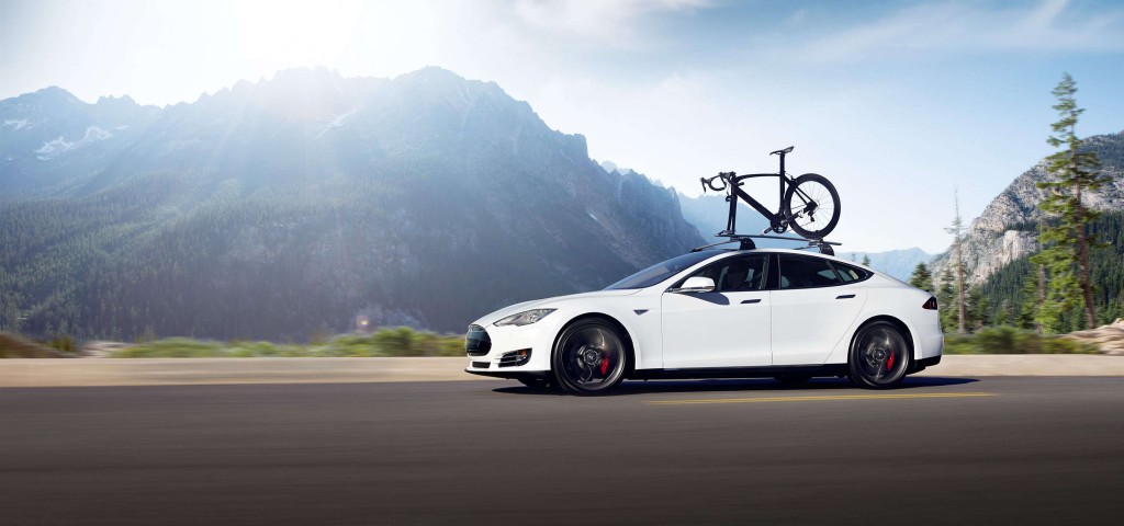 tesla model s driverless car