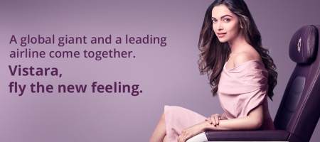 Vistara makes the big reveal of #WhichStar: Ropes in actress Deepika Padukone as brand ambassador