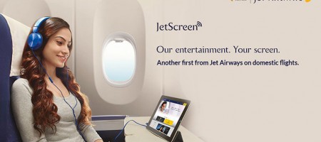 The JetScreen service by Jet Airways could be the most iconic change for India’s domestic flight industry