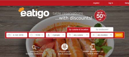 Tripadvisor serves Series B to Eatigo in its very first SEA plunge