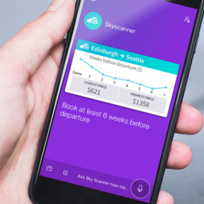 Skyscanner launches on Microsoft Cortana as one of the first third party skills