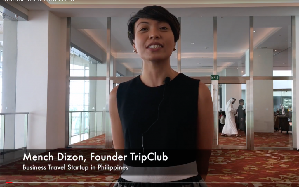 Mench Dizon, TripClub travel startup in Philippines