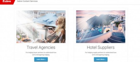 Sabre integrates Booking.com listings into its industry-first Content Services for Lodging platform