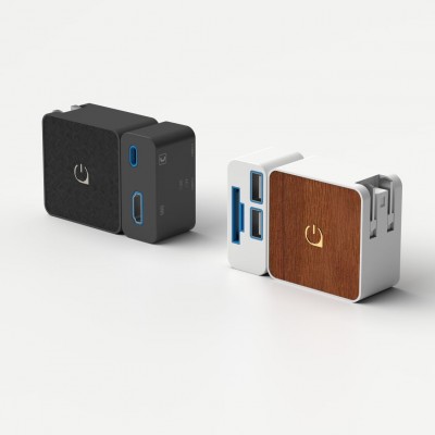 Nucleus PowerHub is a one stop compact charger for all your travel needs
